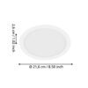 99151_DIMENSION_0001 | Eglo Romania Spot încastrat FUEVA 5 LED 17W IP20 99151