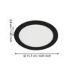 Spot încastrat FUEVA 5 LED 5.5W IP20 99157
