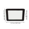 99187_DIMENSION_0001 | Eglo Romania Spot încastrat FUEVA 5 LED 5.5W IP20 99187