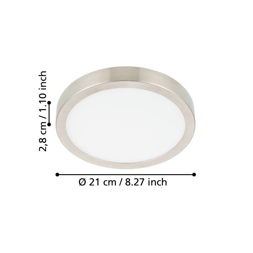 99219_DIMENSION_0001 | Eglo Romania Aplică/Plafonieră FUEVA 5 LED 17W IP20 99219
