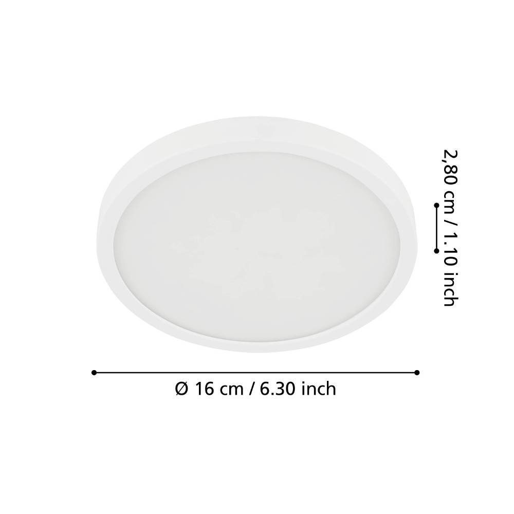 99225_DIMENSION_0001 | Eglo Romania Aplică/Plafonieră FUEVA 5 LED 11W IP20 99225