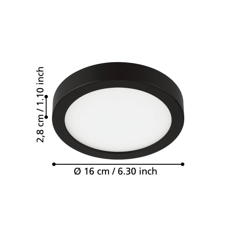 99233_DIMENSION_0001 | Eglo Romania Aplică/Plafonieră FUEVA 5 LED 11W IP20 99233