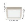 99241_DIMENSION_0001 | Eglo Romania Aplică/Plafonieră FUEVA 5 LED 17W IP20 99241