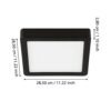 99257_DIMENSION_0001 | Eglo Romania Aplică/Plafonieră FUEVA 5 LED 20.5W IP20 99257