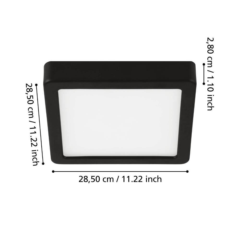 99257_DIMENSION_0001 | Eglo Romania Aplică/Plafonieră FUEVA 5 LED 20.5W IP20 99257