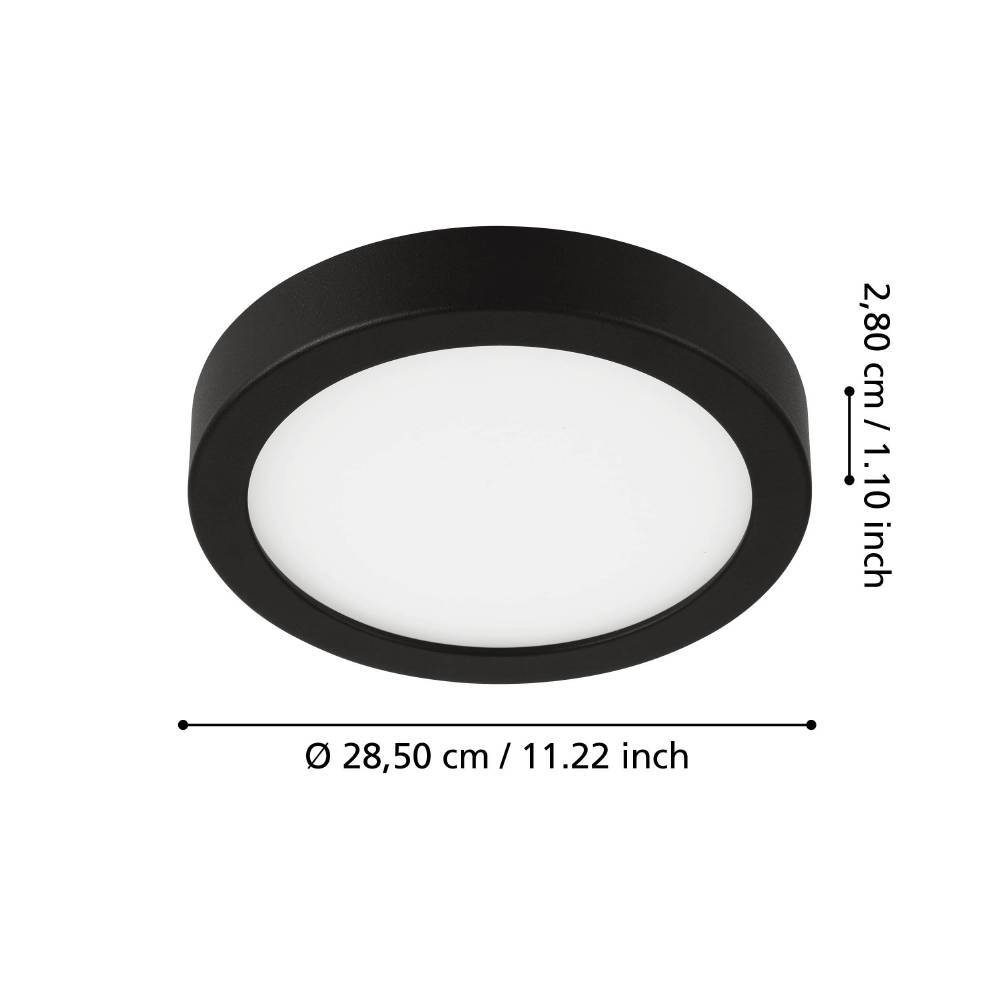 99264_DIMENSION_0001 | Eglo Romania Aplică/Plafonieră FUEVA 5 LED 20.5W IP20 99264