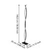 99319_DIMENSION_0001 | Eglo Romania Lampadar LASANA 3 LED 36W IP20 99319