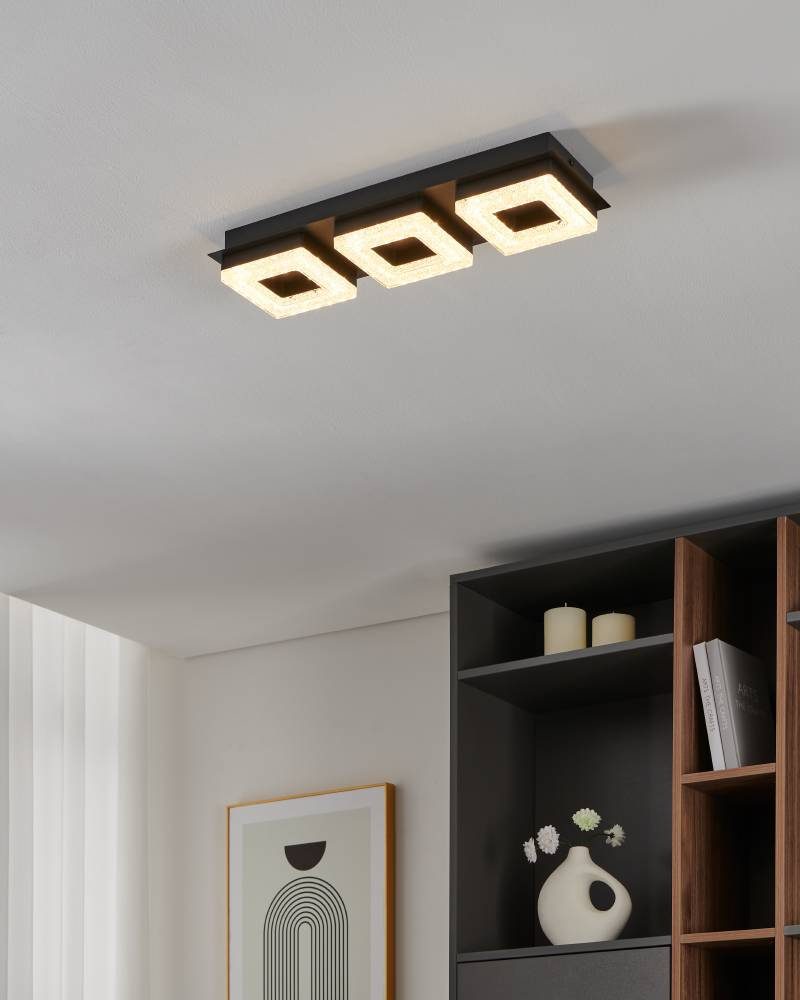 99325_AMBIENT_0001 | Eglo Romania Aplică/Plafonieră FRADELO 1 LED 3X3.5W IP20 99325