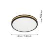 99406_DIMENSION_0001 | Eglo Romania Aplică/Plafonieră PESCAITO LED 10W IP20 99406