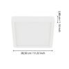 30893_DIMENSION_0001 | Eglo Romania Aplică/Plafonieră FUEVA 5 LED 20.5W IP44 30893