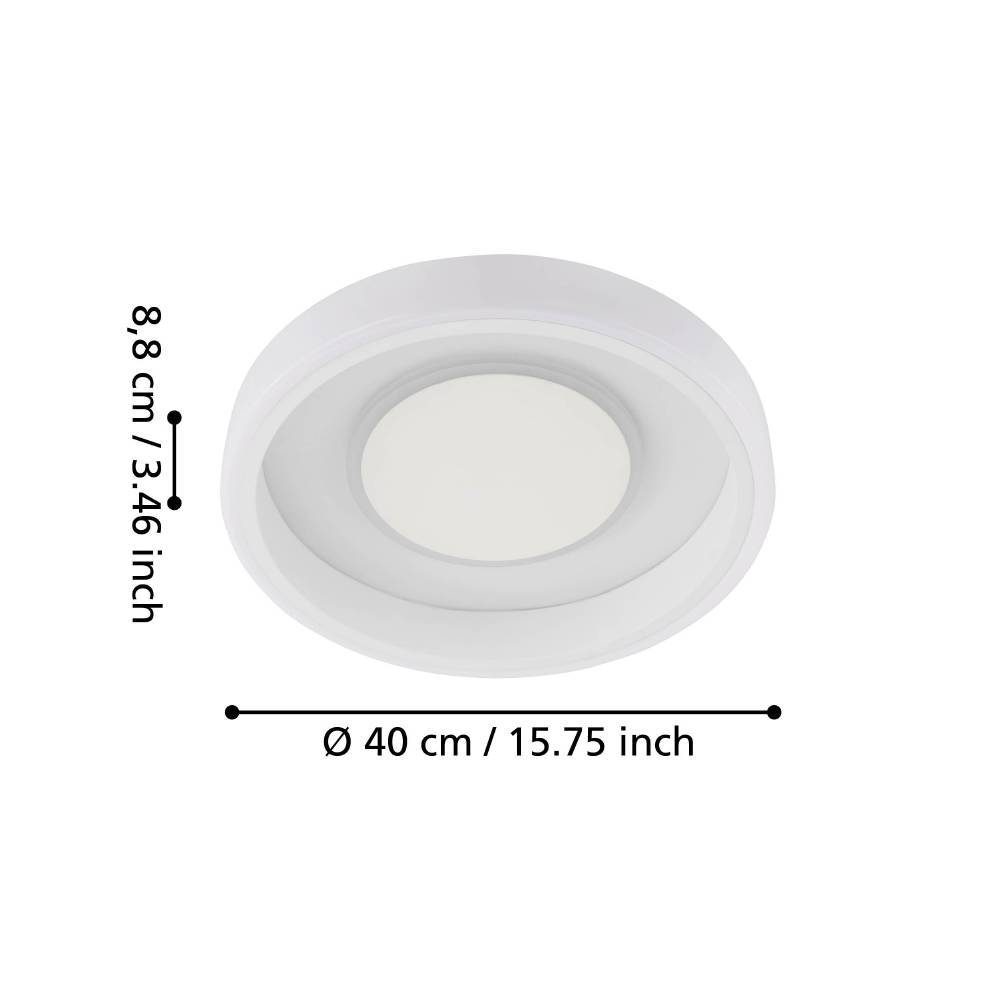 33964_DIMENSION_0001 | Eglo Romania Plafonieră REMIDOS LED 15.5W;4.5W IP20 33964