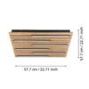 39898_DIMENSION_0001 | Eglo Romania Aplică/Plafonieră MARREIRA LED 6X8.5W IP20 39898