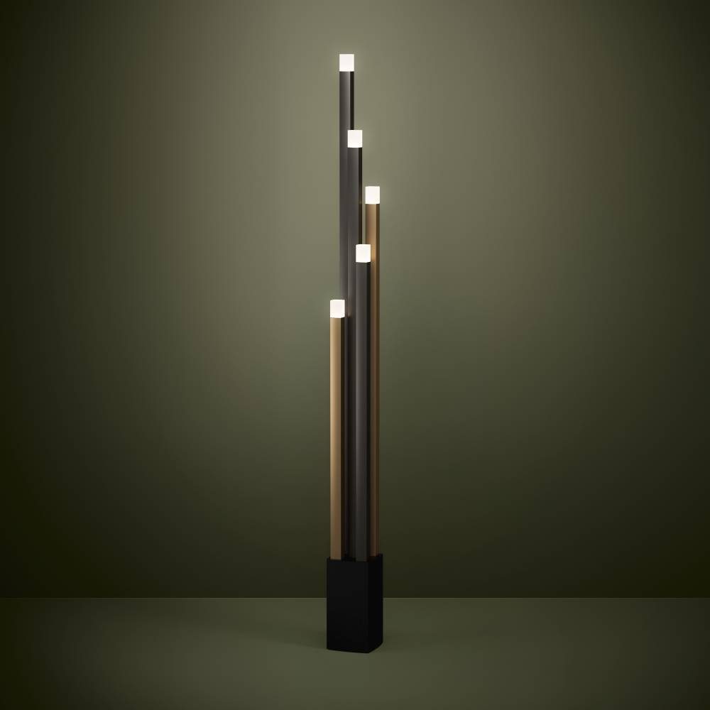 39908_AMBIENT_0001 | Eglo Romania Lampadar ESTANTERIOS LED 5X3.7W IP20 39908