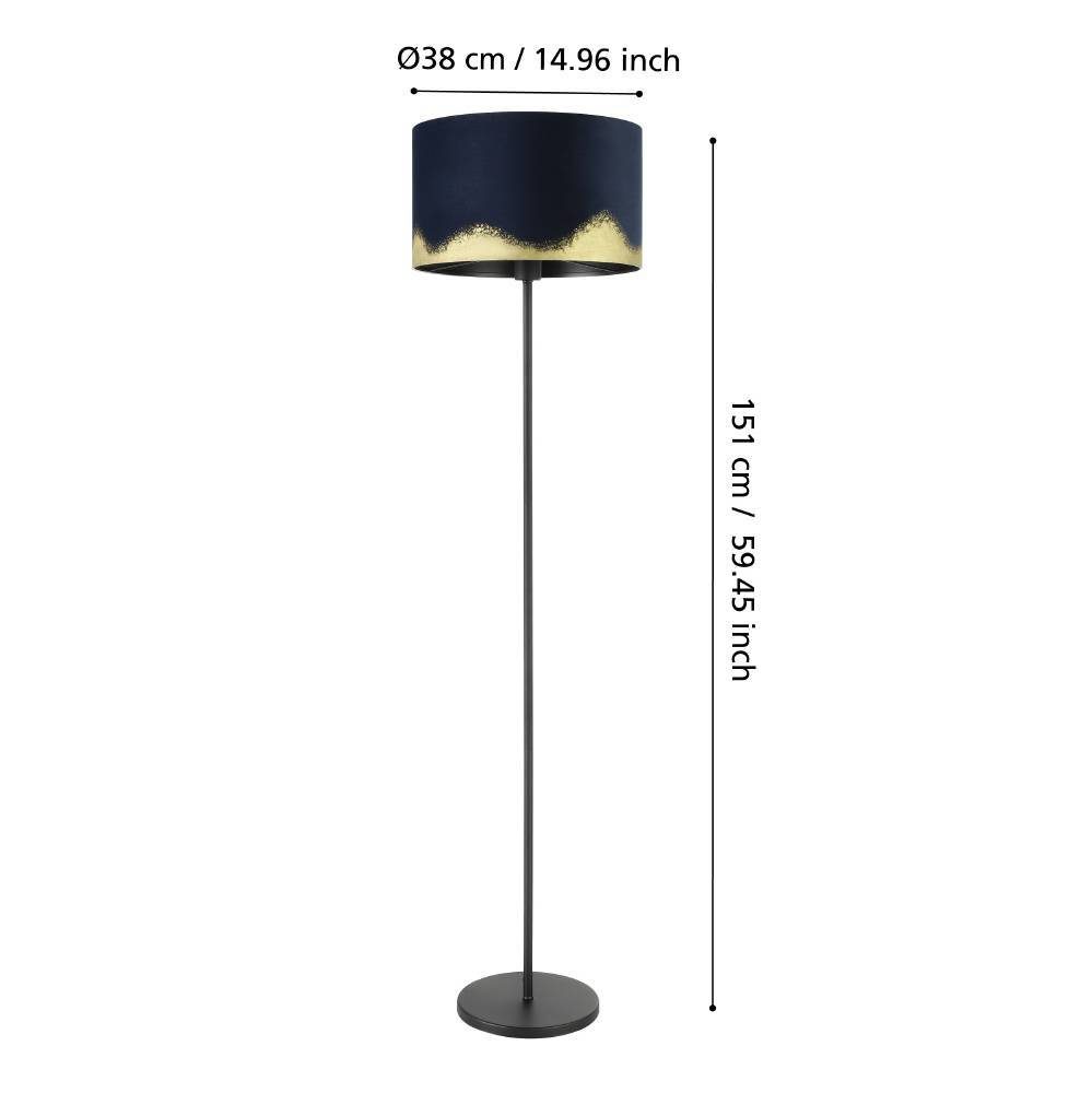 39976_DIMENSION_0001 | Eglo Romania Lampadar CASUARITA E27 IP20 39976