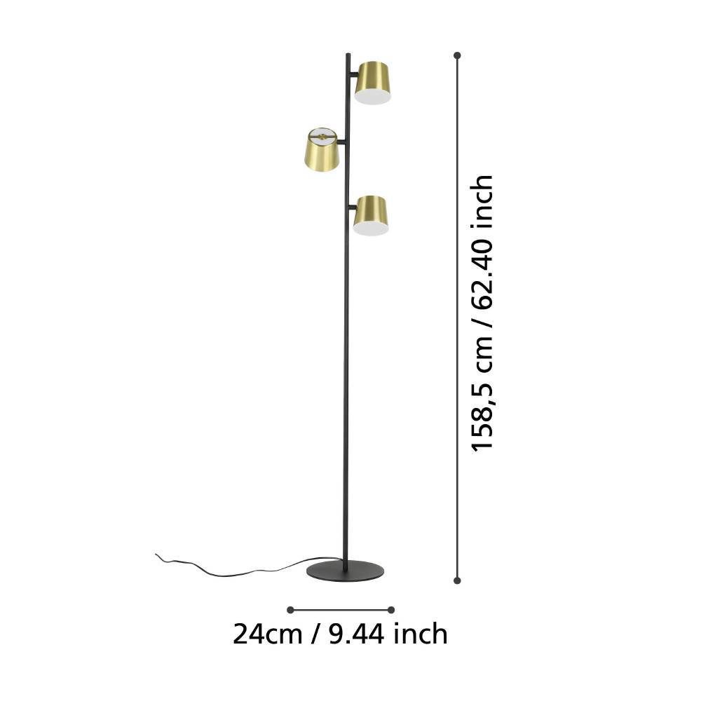 39987_DIMENSION_0001 | Eglo Romania Lampadar ALTAMIRA LED GU10 3X4.6W IP20 39987