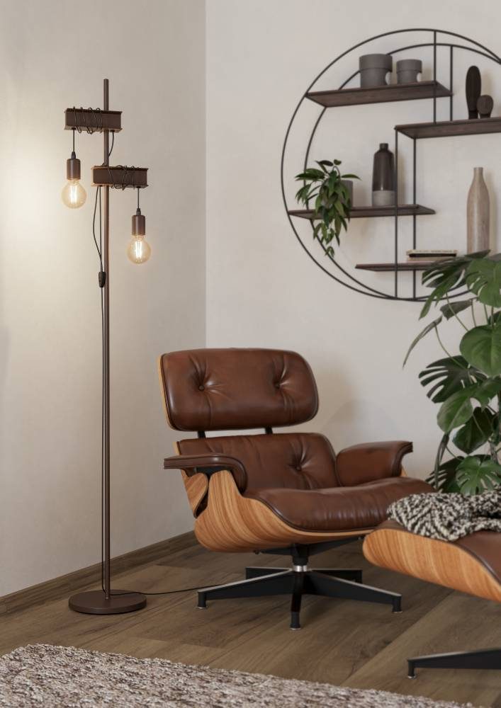 43526_AMBIENT_0001 | Eglo Romania Lampadar TOWNSHEND 4 2XE27 IP20 43526