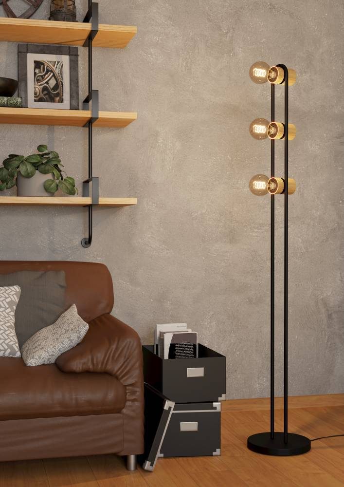43544_AMBIENT_0001 | Eglo Romania Lampadar CHIEVELEY 3XE27 IP20 43544