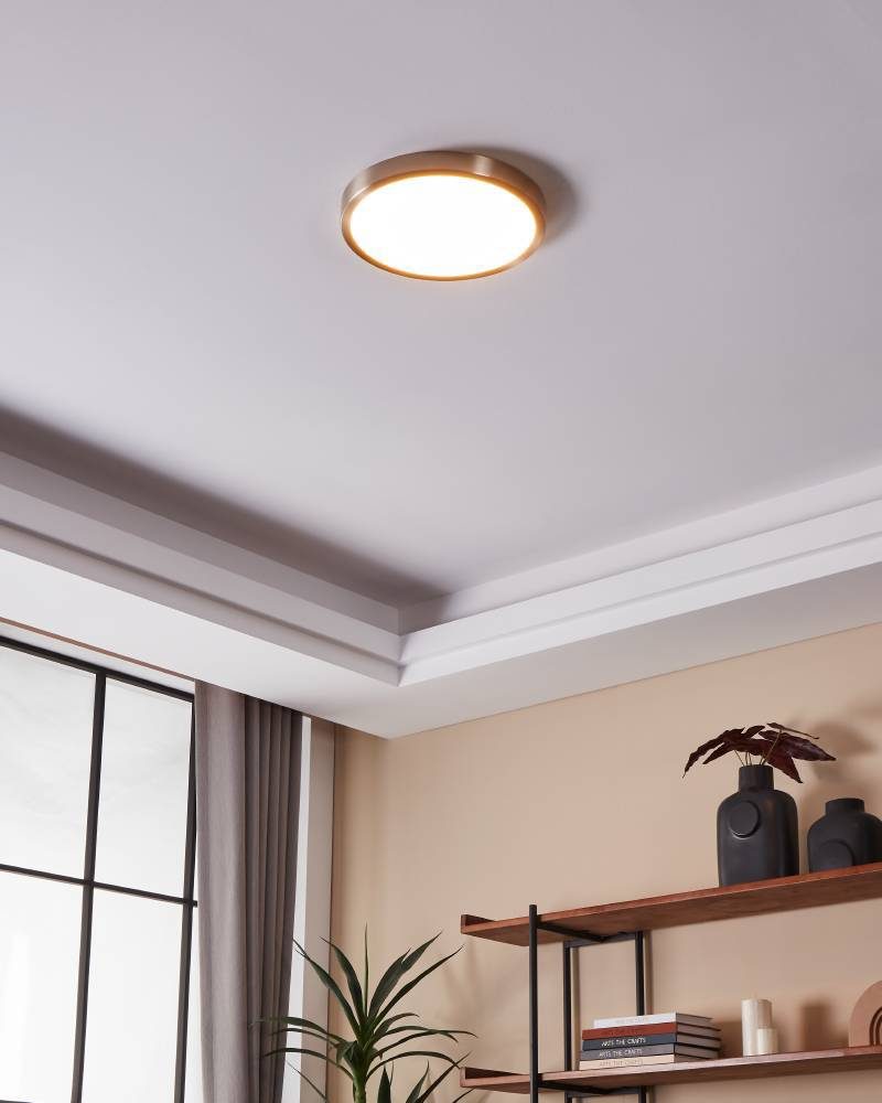 98845_AMBIENT_0001 | Eglo Romania Aplică/Plafonieră FUEVA-Z LED 19.5W IP44 98845