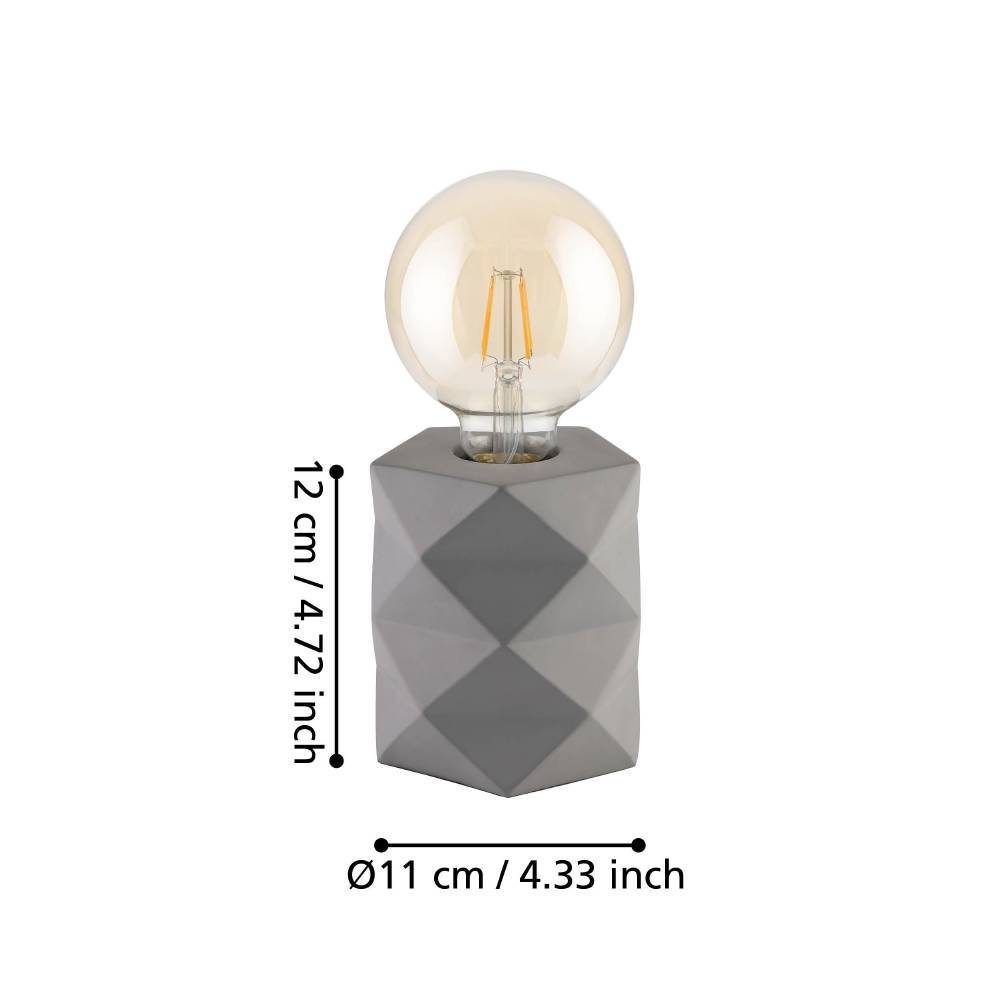 98859_DIMENSION_0001 | Eglo Romania Veioză SWARBY E27 IP20 98859