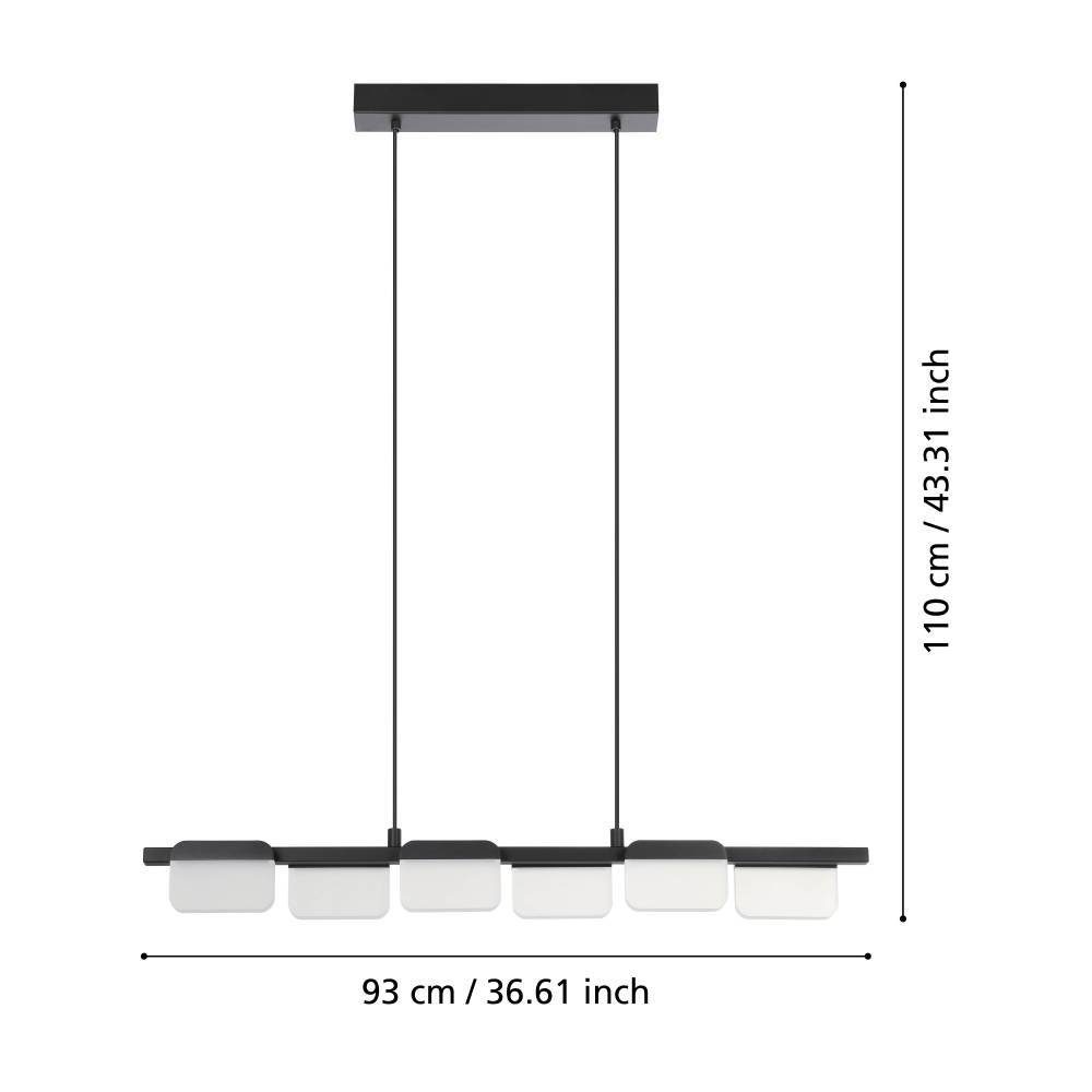 98876_DIMENSION_0001 | Eglo Romania Lustră ERVIDEL LED 6X4.5W IP20 98876