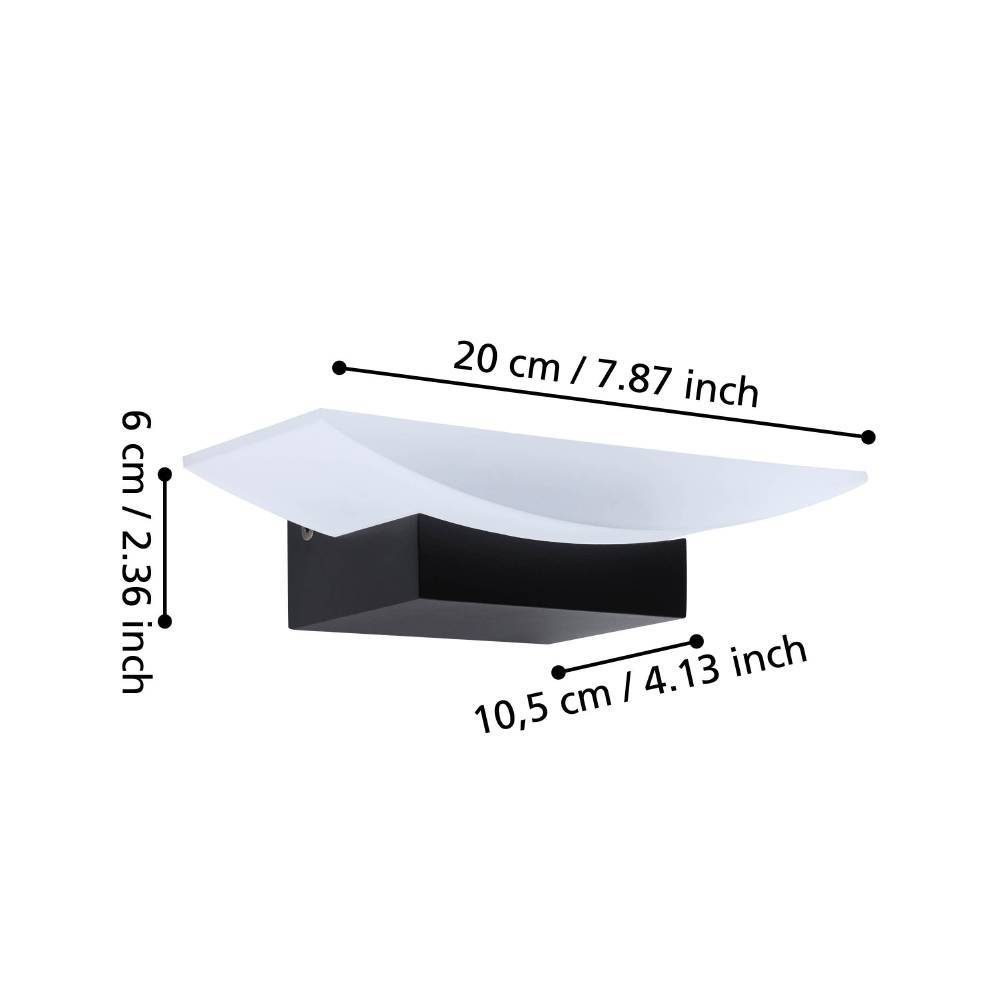 98888_DIMENSION_0001 | Eglo Romania Aplică METRASS LED 5.6W IP20 98888