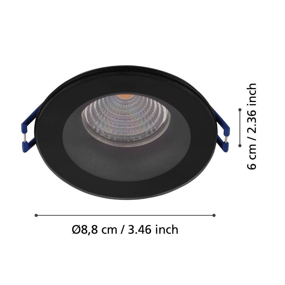 99493_DIMENSION_0001 | Eglo Romania Spot SALABATE LED 6W IP20/IP44 99493