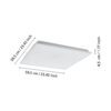 99548_DIMENSION_0001 | Eglo Romania Panou aplicat HERRORA-Z LED 6X5.3W IP20 99548