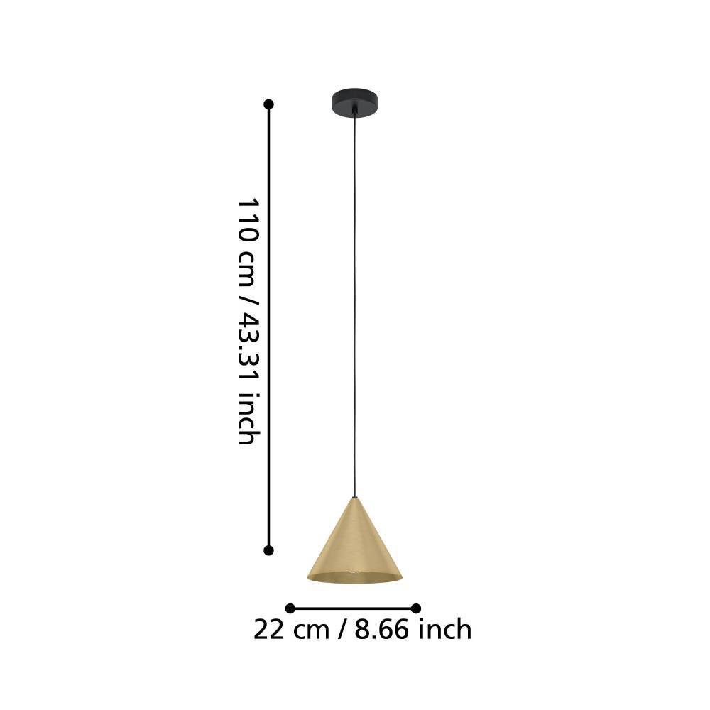 99591_DIMENSION_0001 | Eglo Romania Pendul NARICES E27 IP20 99591