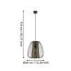 99661_DIMENSION_0001 | Eglo Romania Pendul CURASAO E27 IP20 99661
