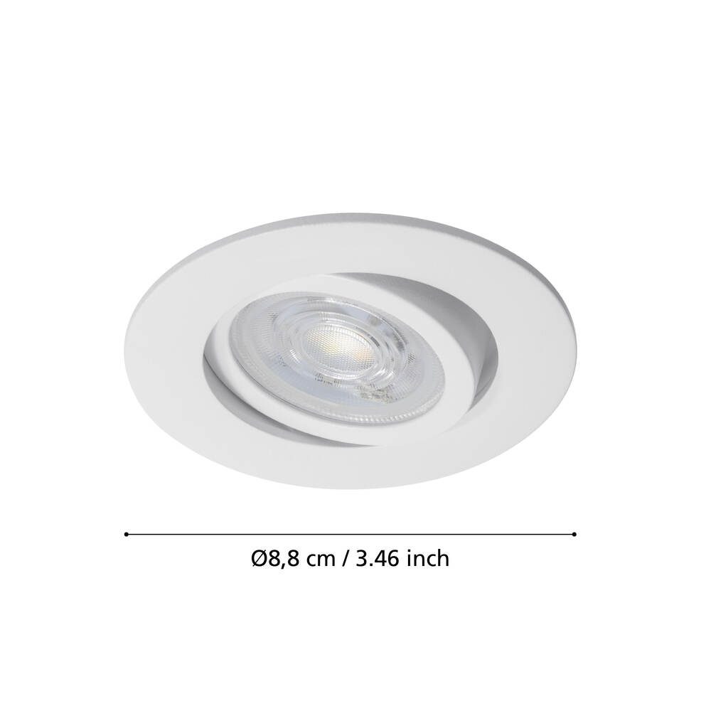99671_DIMENSION_0001-JPG 1000px | Eglo Romania Spot încastrat SALICETO-Z LED 4.7W IP20 99671