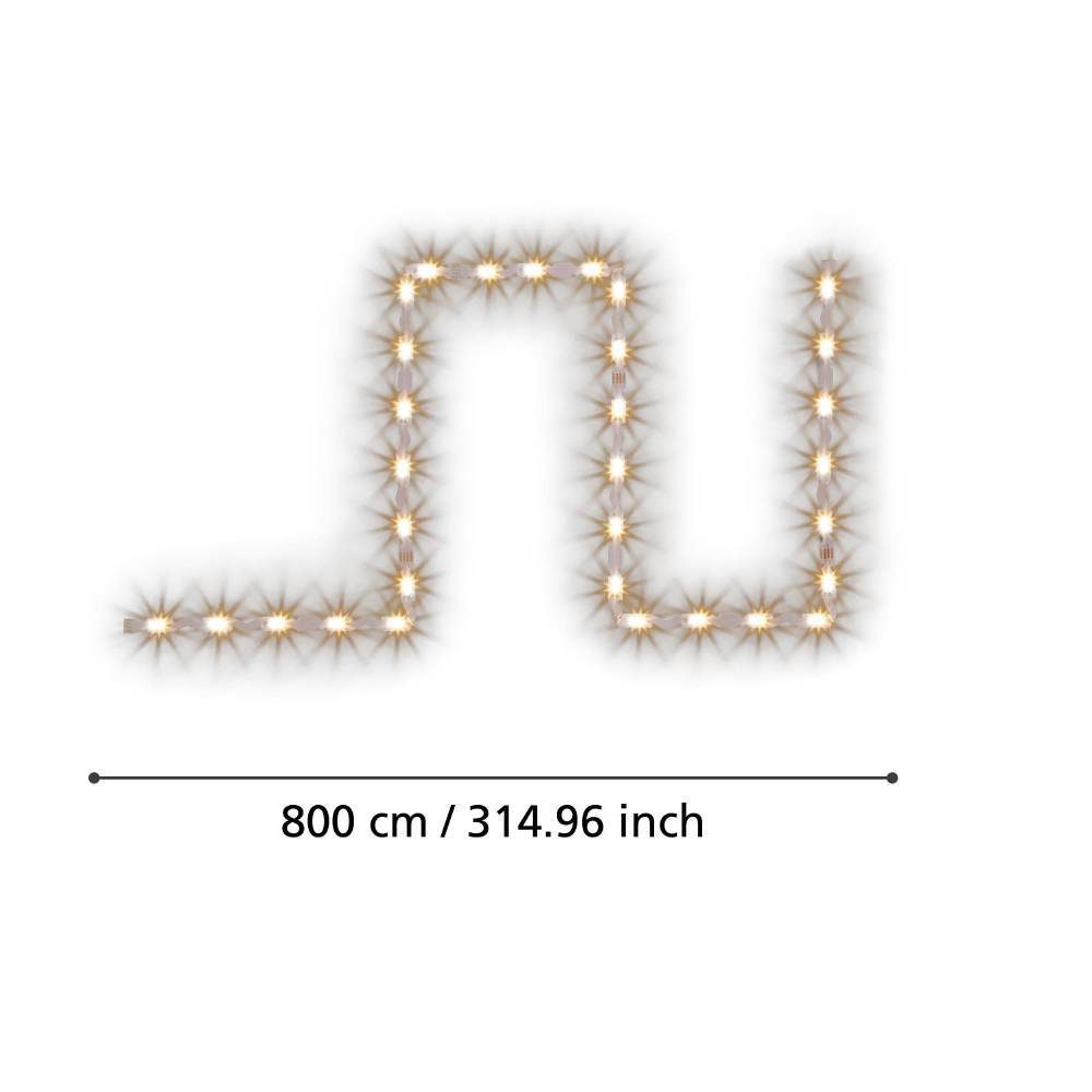 99687_DIMENSION_0001 | Eglo Romania Kit bandă STRIPE-Z LED-RGBW 8X3W IP20 99687