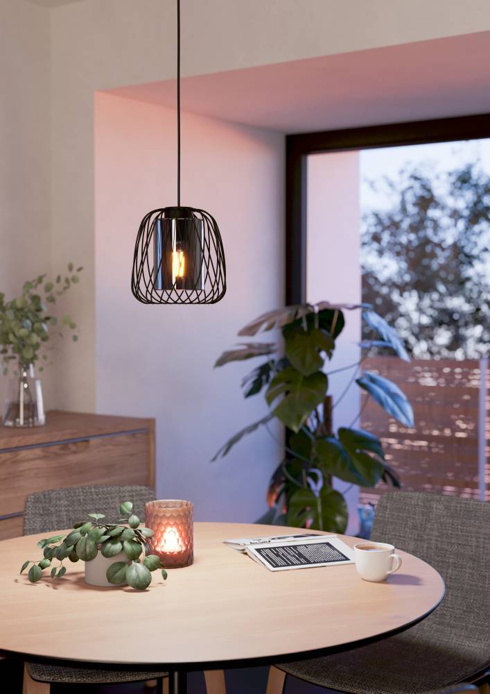 99705_AMBIENT_0001 | Eglo Romania Pendul FLORESTA E27 IP20 99705