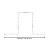 99721_DIMENSION_0001 | Eglo Romania Bandă LED FLEXIBLE STRIPE 2X4.6W IP20 99721
