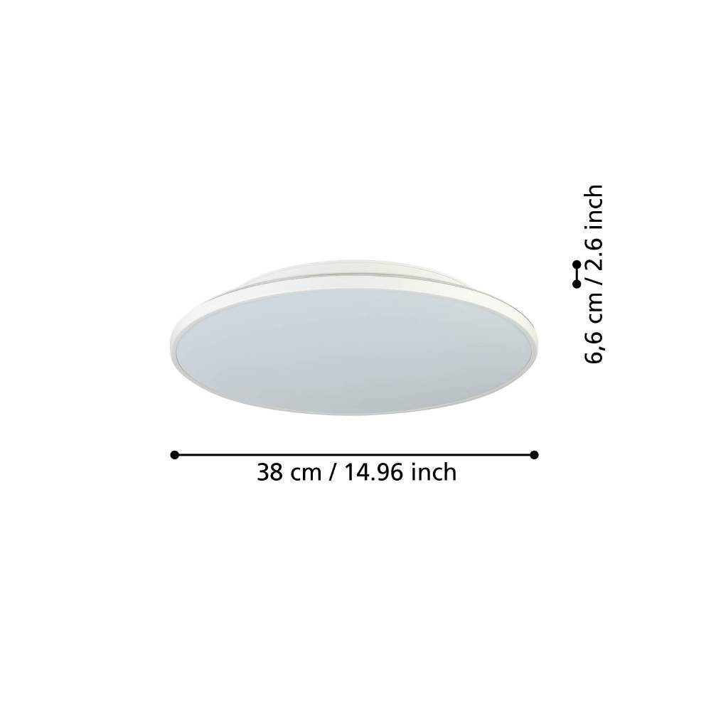 99726_DIMENSION_0001 | Eglo Romania Aplică/Plafonieră CRESPILLO LED 21W IP20 99726