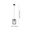 99795_DIMENSION_0001 | Eglo Romania Pendul LIBERTAD E27 IP20 99795