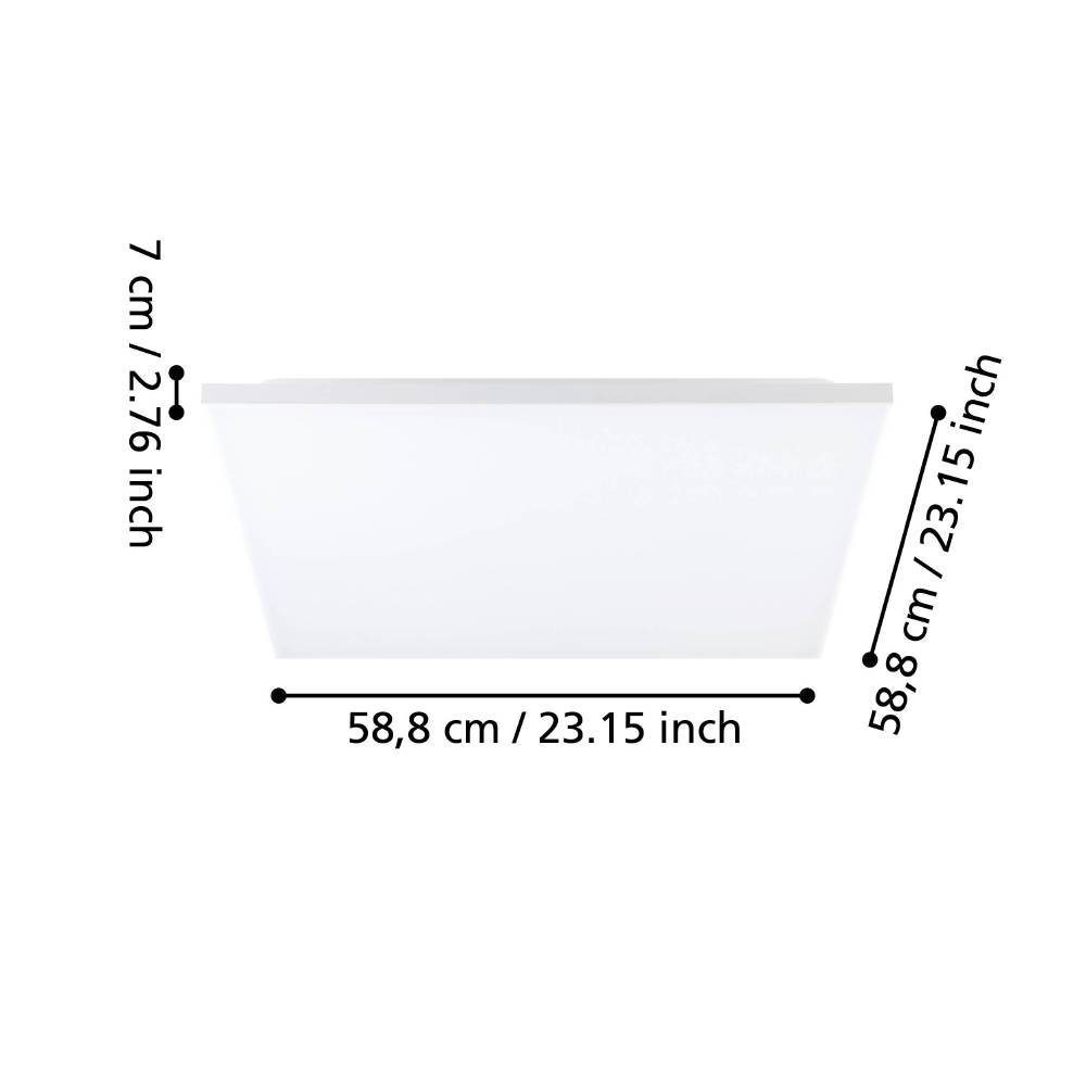 99845_DIMENSION_0001 | Eglo Romania Panou aplicat TURCONA-B LED 31.5W IP20 99845