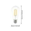 110012_DIMENSION_0001 | Eglo Romania Bec LED E27 7W 2700K 110012