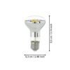 110028_DIMENSION_0001 | Eglo Romania Bec LED E27 5.5W 2700K 110028