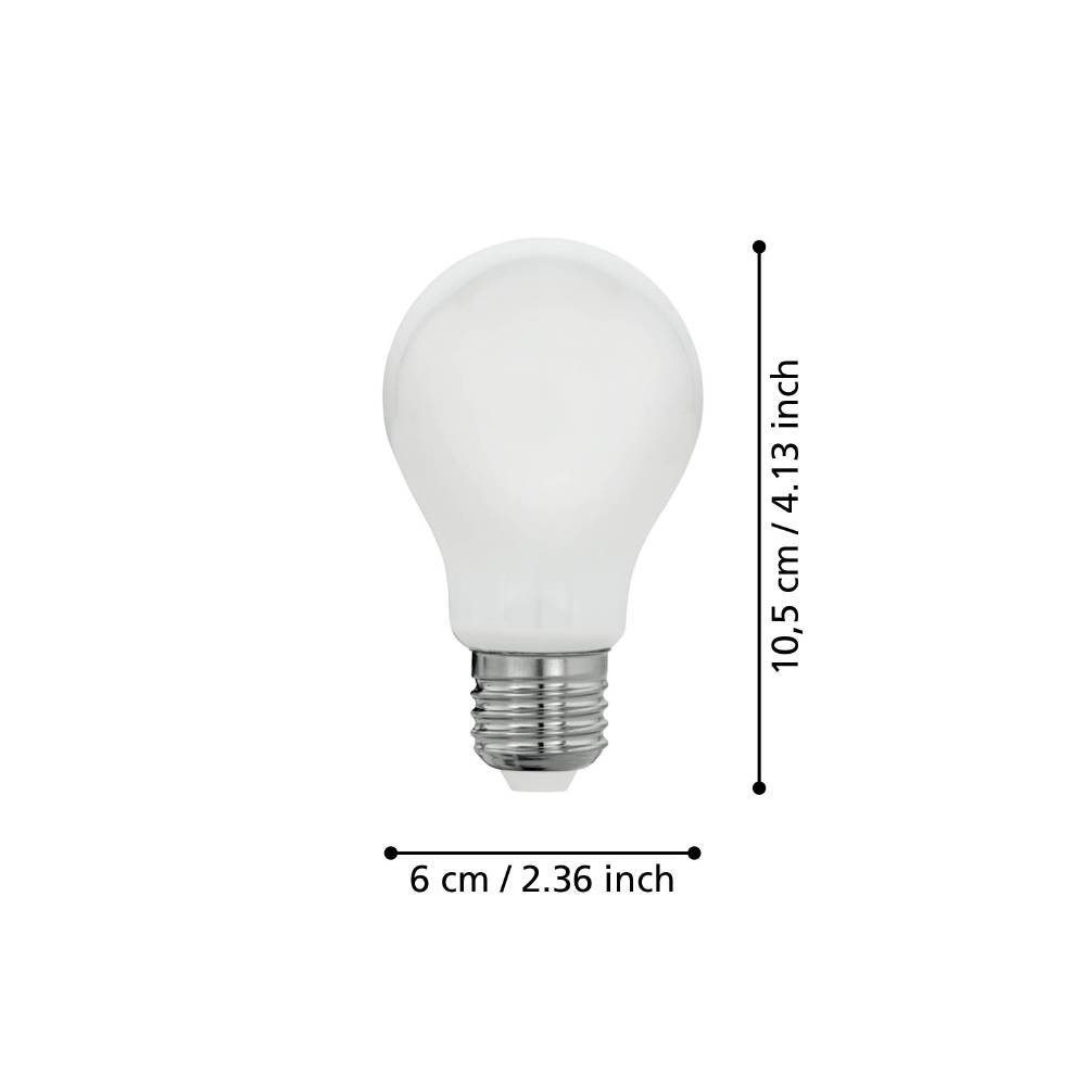 110033_DIMENSION_0001 | Eglo Romania Bec LED E27 7W 2700K 110033
