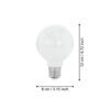 110038_DIMENSION_0001 | Eglo Romania Bec LED E27 7W 2700K 110038