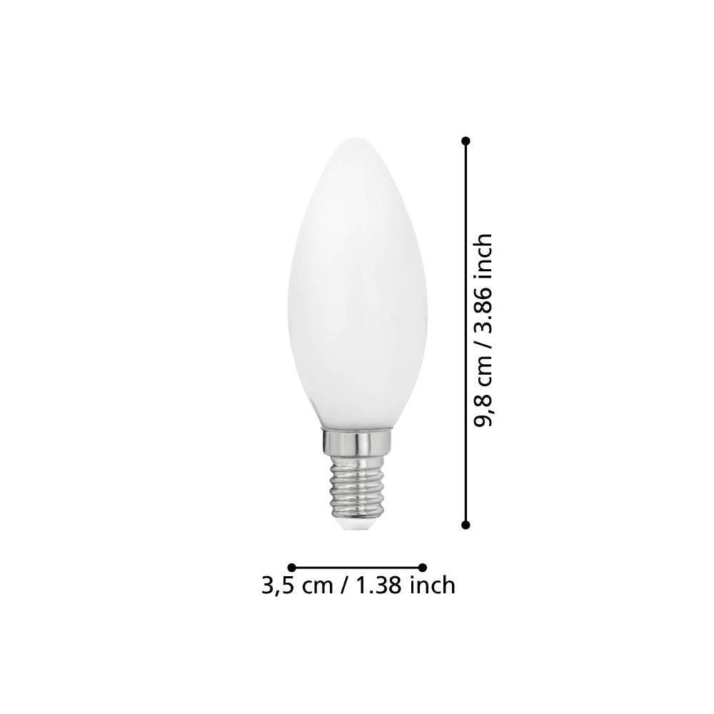 110044_DIMENSION_0001 | Eglo Romania Bec LED E14 7W 2700K 110044
