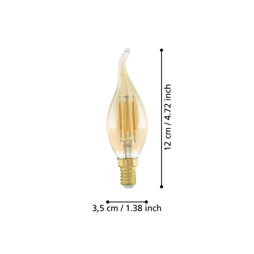 110059_DIMENSION_0001 | Eglo Romania Bec LED E14 4W 2200K 110059