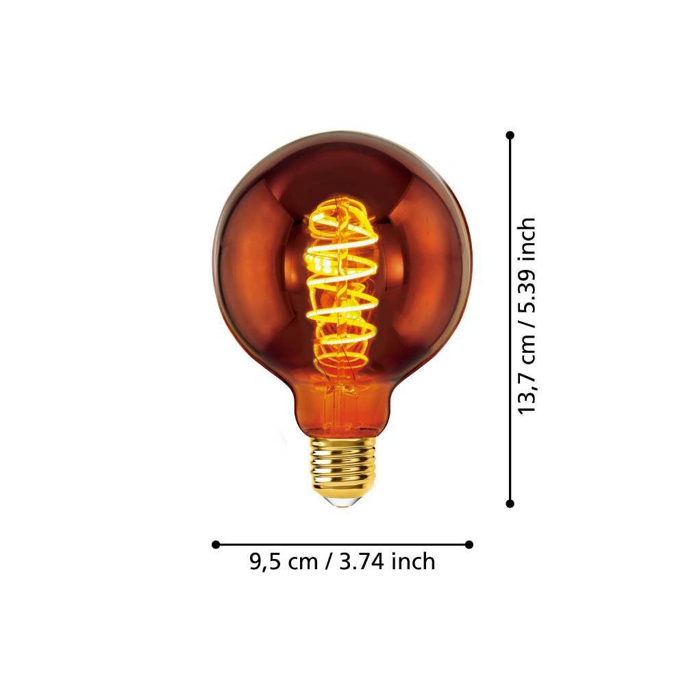 110092_DIMENSION_0001 | Eglo Romania Bec LED E27 4W 2000K 110092
