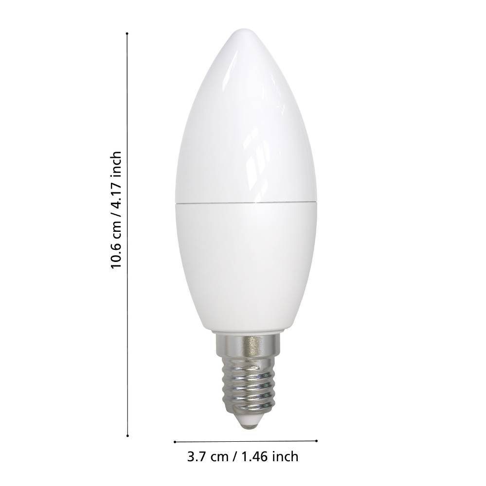 110124_DIMENSION_0001 | Eglo Romania Bec LED E14 7.5W 3000K 110124