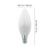 110126_DIMENSION_0001 | Eglo Romania Bec LED E14 5.5W 3000K 110126