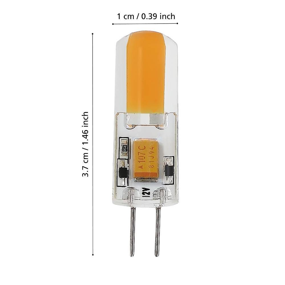 110159_DIMENSION_0001 | Eglo Romania Set 2 becuri LED G4 2X2W 2700K 110159