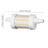 110163_DIMENSION_0001 | Eglo Romania Bec LED R7S 8W 2700K 110163