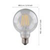 110181_DIMENSION_0001 | Eglo Romania Bec LED E27 7.3W 2700K 110181