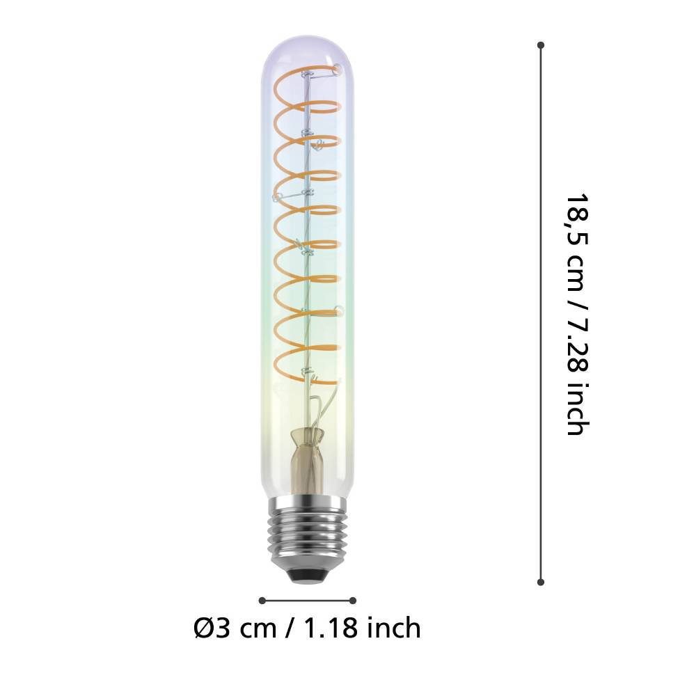 110204_DIMENSION_0001 | Eglo Romania Bec LED E27 4W 2000K 110204