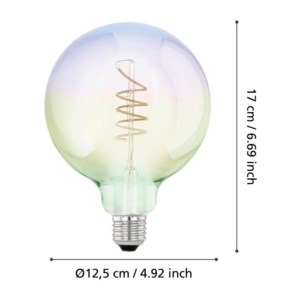 110208_DIMENSION_0001 | Eglo Romania Bec LED E27 4W 2000K 110208